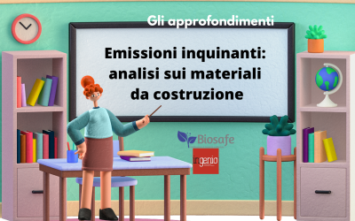 Emissioni inquinanti: come si effettua l’analisi sui materiali da costruzione?