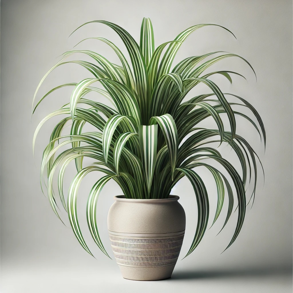 Purificare l'aria con le piante - Chlorophytum comosum