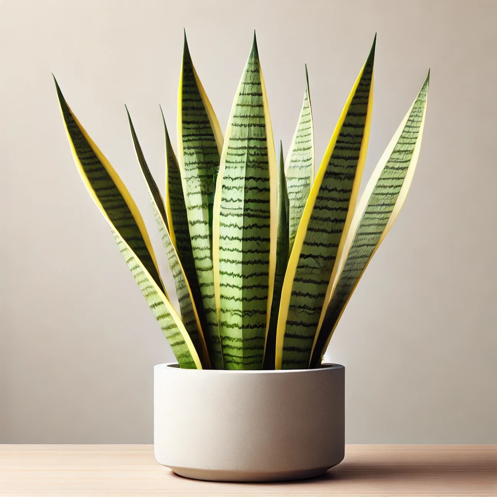 Purificare l'aria con le piante - sansevieria