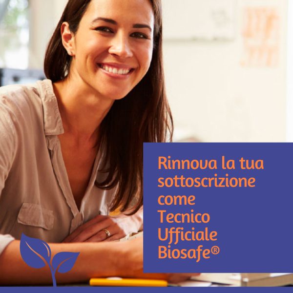 diventa tecnico ufficiale biosafe